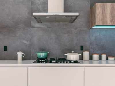 Electric Kitchen Chimneys With Motion Sensor Control Feature