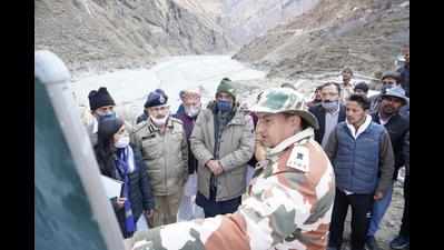 CM meets people of affected villages, assures support
