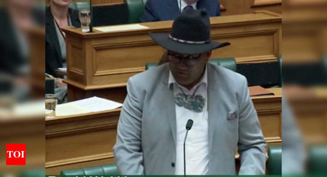new-zealand-maori-leader-ejected-from-parliament-for-not-wearing-a-necktie-times-of-india