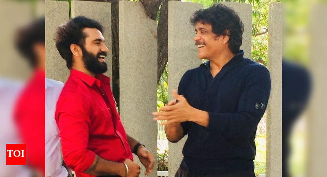 Bb telugu 4 runner up akhil sarthak shares his fanboy moment with host nagarjuna akkineni; see pics - times of india