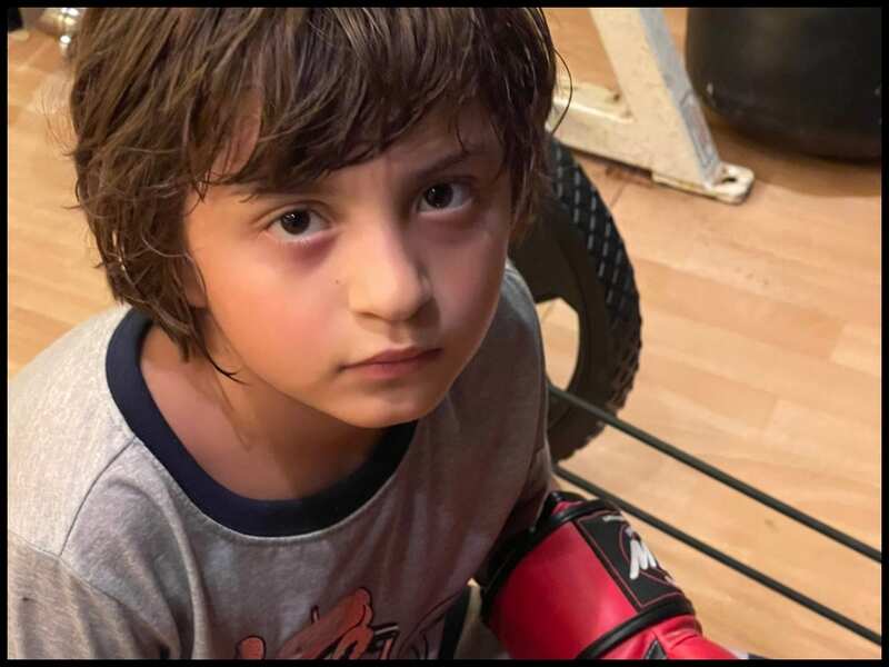 Shah Rukh Khan reacts to son AbRam's picture in boxing gloves; asks wife Gauri Khan 'Arre yaar! Where was I ?' | Hindi Movie News - Times of India Shah Rukh Khan reacts to son AbRam's picture in boxing gloves; asks wife Gauri Khan 'Arre yaar! Where was I ?' | Hindi Movie News - Times of India