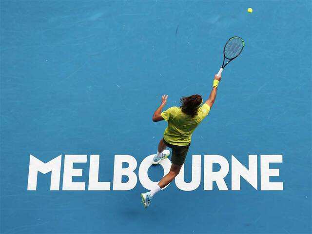 A representational image for the Australian Open 2021 in Melbourne from the match between Stefanos Tsitsipas and Thanasi Kokkinakis (Getty Images) A representational image for the Australian Open 2021 in Melbourne from the match between Stefanos Tsitsipas and Thanasi Kokkinakis (Getty Images)