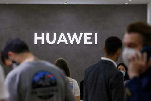 The Huawei logo is seen at the IFA consumer technology fair, amid the coronavirus disease (COVID-19) outbreak, in Berlin, Germany September 3, 2020. REUTERS/Michele Tantussi/File Photo The Huawei logo is seen at the IFA consumer technology fair, amid the coronavirus disease (COVID-19) outbreak, in Berlin, Germany September 3, 2020. REUTERS/Michele Tantussi/File Photo