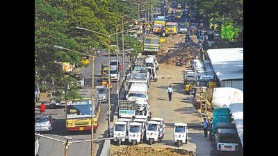 Chennai: Waste collection carts parked on road in KK Nagar, residents irked