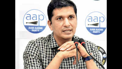 Centre gave land meant for school at just Rs 2 crore to build BJP office: AAP