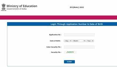 Jee Mains Hall Ticket: JEE Main 2021 Admit Card Released At Jeemain.nta ...