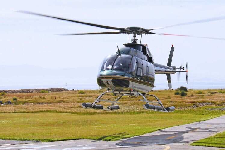 Ride a helicopter