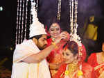 Inside pics from Mimi Dutta and Om Sahani's wedding ceremony