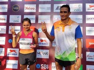 Three More Race Walkers Qualify For Olympics New National Records In 20km Event More Sports News Times Of India