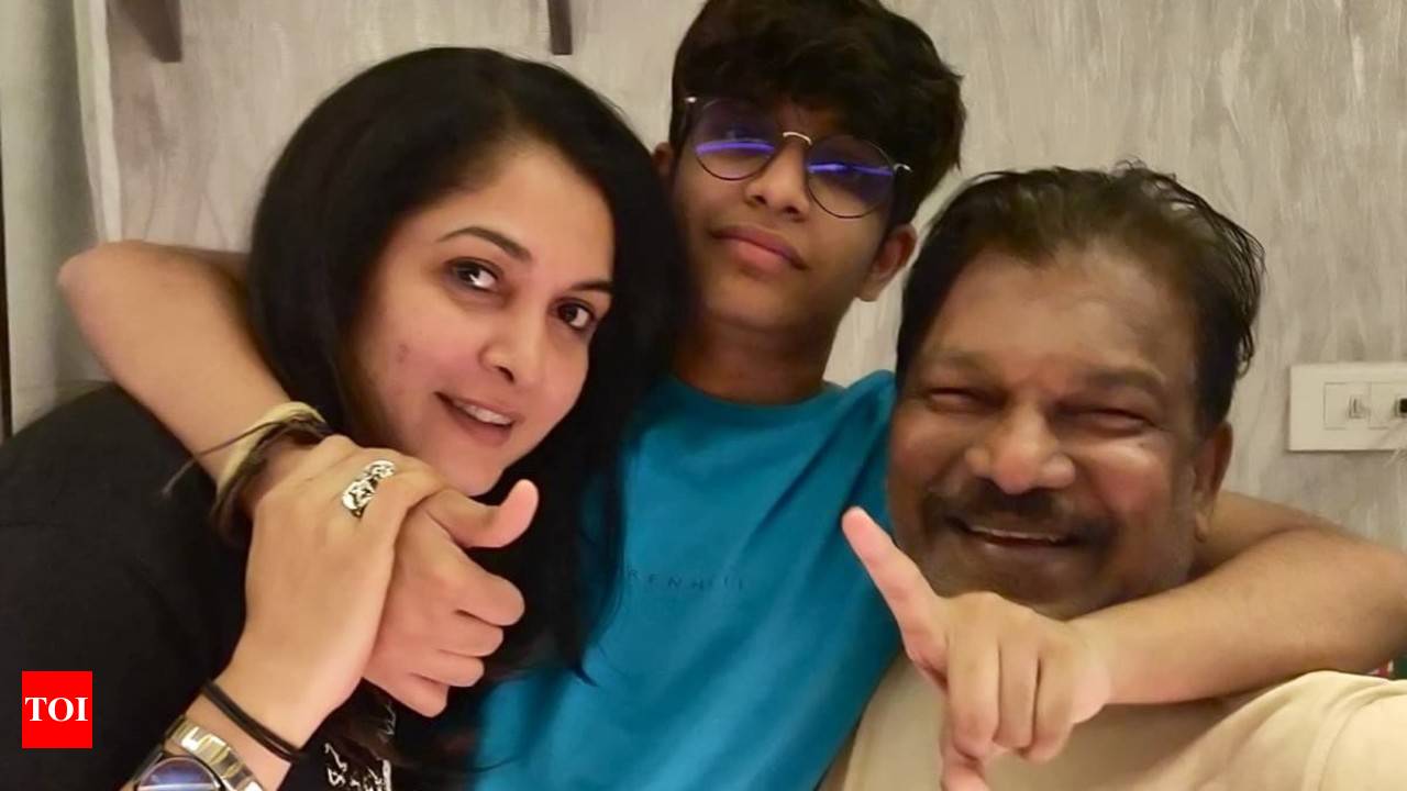 Ramya Krishnan shares priceless pictures with her husband and son and it is  all things love | Tamil Movie News - Times of India