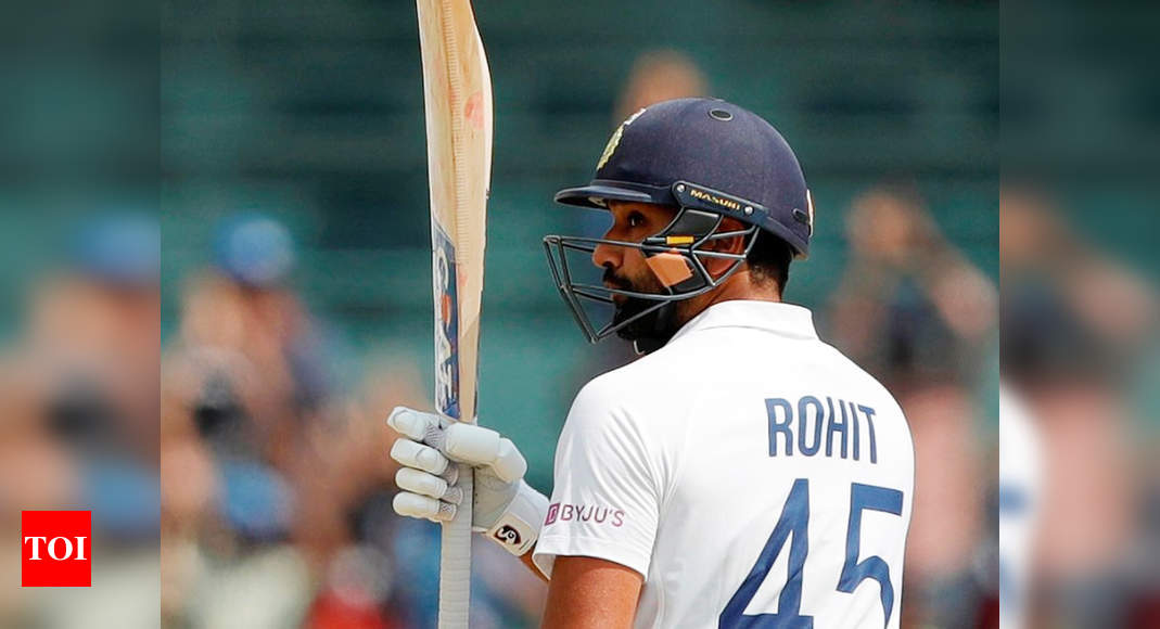 Rohit Sharma: India Vs England: Rohit Sharma Hits First Test Century ...