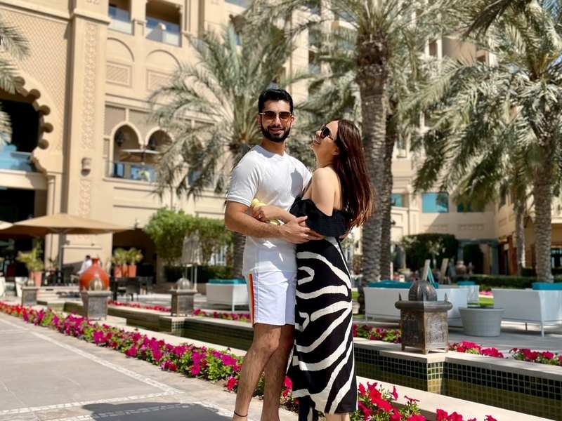 Valentine's Day: Exclusive! Sharad Malhotra and wife Ripci head to