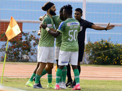 I League Gokulam Kerala FC improve chances of top six finish with win over TRAU Football News Times of India