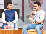Rajkummar Rao attends the launch of Satyam & Rajeev's book