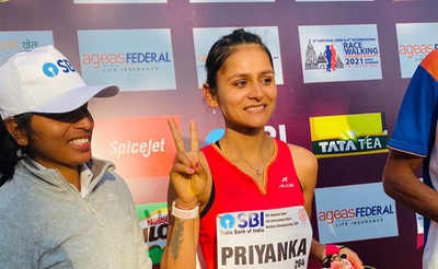 UP walker gets a ticket to Tokyo with national record