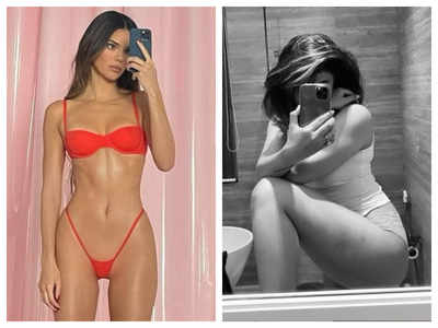 Kendall Jenner causes a stir in 'micro thong' Valentine's Day pics