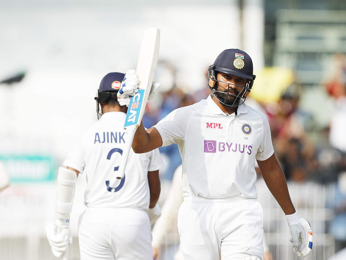 India Vs England 2nd Test Rohit Sharma Hits Century England Bowl India Out For 329 In First Innings In Chennai Cricket News Times Of India