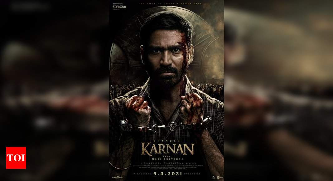 Dhanush And Mari Selvaraj’s Karnan First Look Out; Film To Release On ...