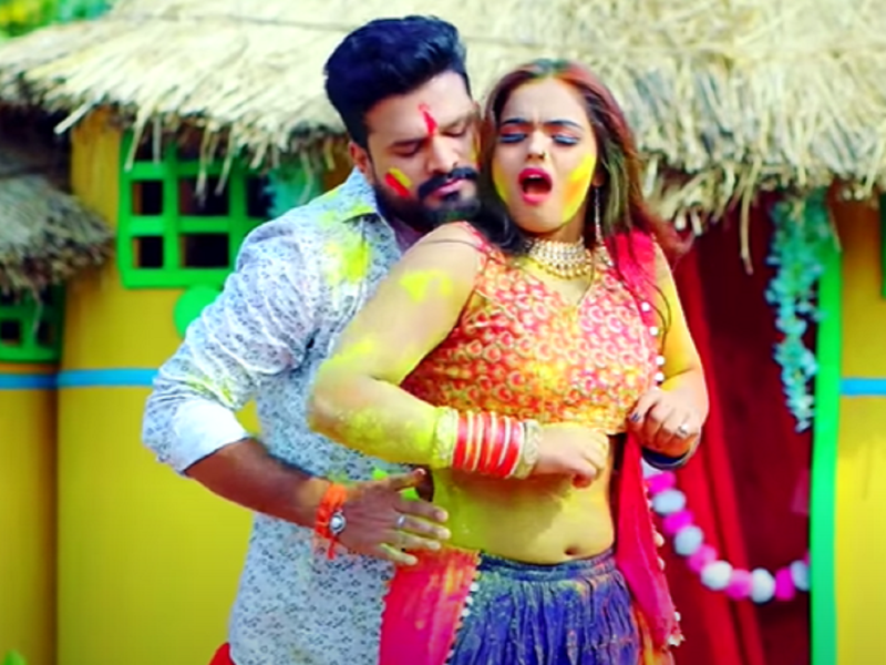 holi song new ritesh pandey