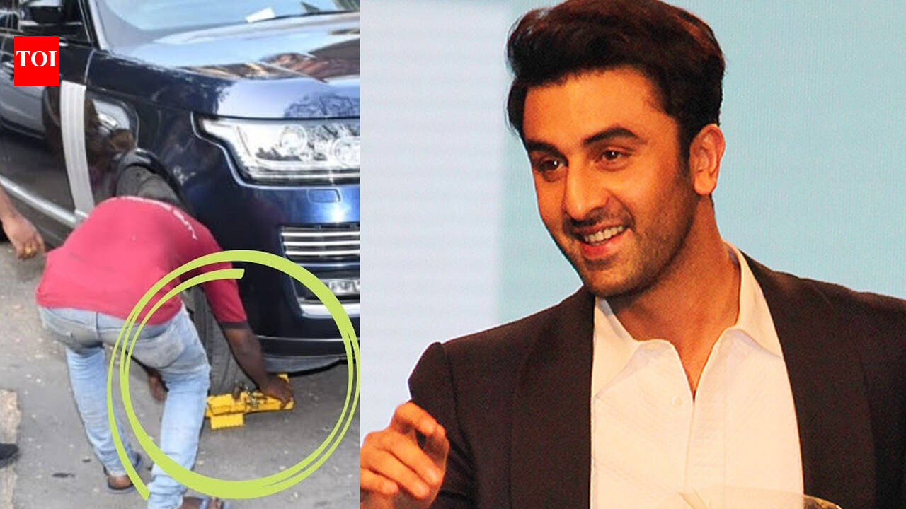 Ranbir Kapoor breaks parking rules, Mumbai Police locks actor's swanky car
