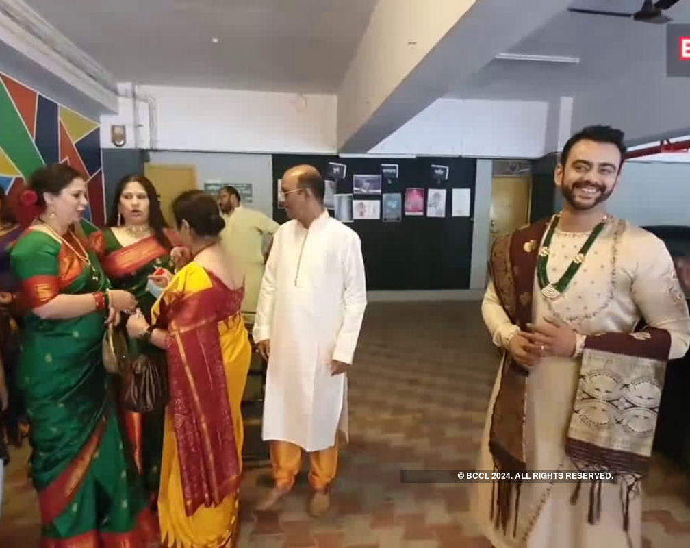 
#Exclusive: Aastad Kale and Swapnalee Patil's wedding ceremony begins
