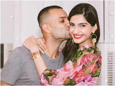 Sonam K Ahuja Pens A Sweet Message For Husband Anand Ahuja On Valentine ...