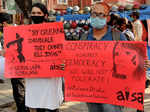 'Toolkit' case: Activists hold protest against Disha Ravi's arrest