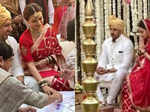 First pictures from Dia Mirza's wedding