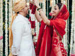 New pictures from Bollywood actress Dia Mirza's wedding