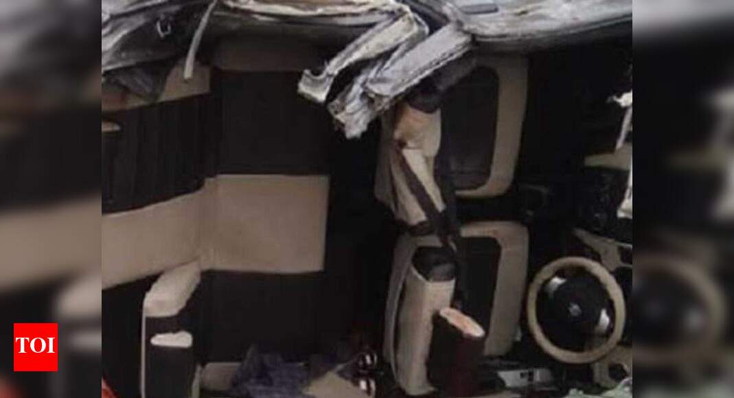 Four killed, one injured in road accident on Etawah-Agra highway ...