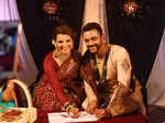 Aastad Kale and Swapnalee Patil tied the knot amid the presence of friends and family