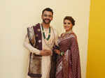 Aastad Kale and Swapnalee Patil tied the knot amid the presence of friends and family