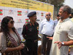 Major Gen Sandeep Bhargava and Nana Patekar