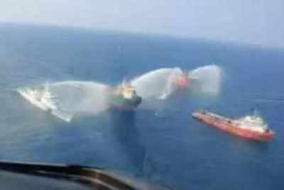 Greatship Rohini fire: DNA samples of families collected to match with ...