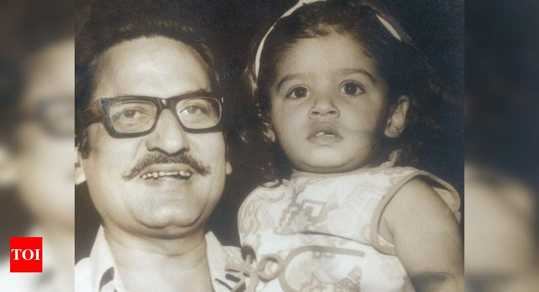 Raveena Tandon shares priceless throwback photos with her father Ravi ...