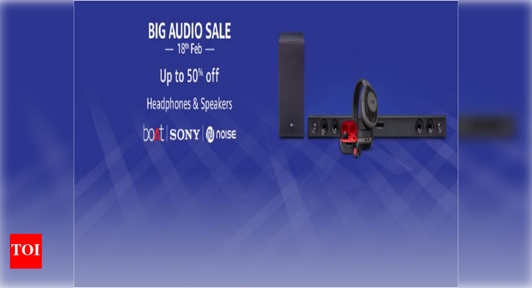 Amazon Big Audio Sale Up to 50 off on speakers, headphones from JBL, Sony, boAt & more Most