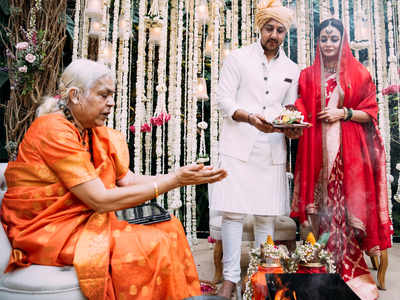 Dia Mirza and Vaibhav Rekhi made a choice of not having a ‘Kanyadaan’ and ‘Bidaai’ ceremony during their wedding
