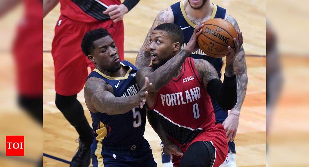 NBA round-up: Portland Trail Blazers' Damian Lillard inspires late rally  past the Golden State Warriors with 33 points, NBA News