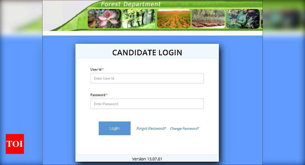 Delhi Forest Guard Admit Card Released Download Here Times Of India