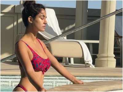 Disha Patani chills by the pool. Here's how to grab some poolside zen, too