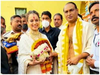 Watch: Kangana Ranaut offers prayers at Puri Jagannath Temple, says 'the whole place has a healing and soothing sweetness'