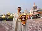 Kangana Ranaut visits Jagannath temple