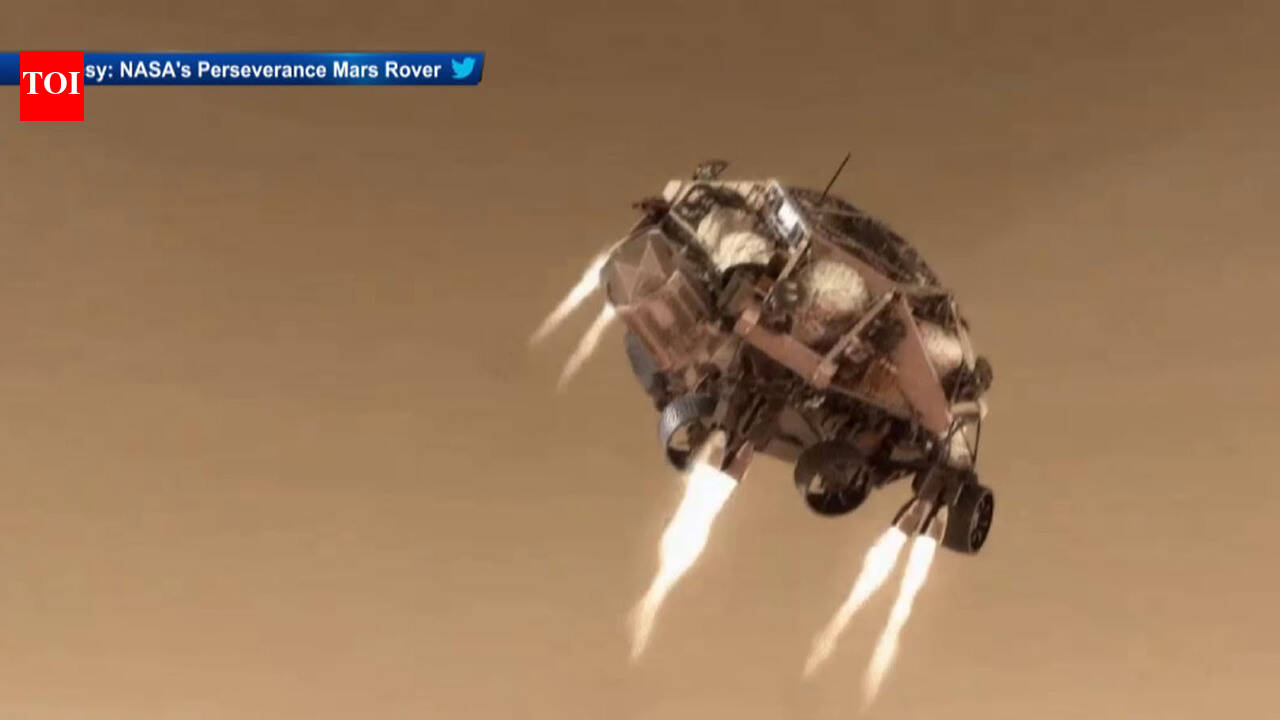 NASA confirms Perseverance rover’s safe landing on Mars