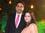 A glittering engagement for Shubhangee and Abhilash