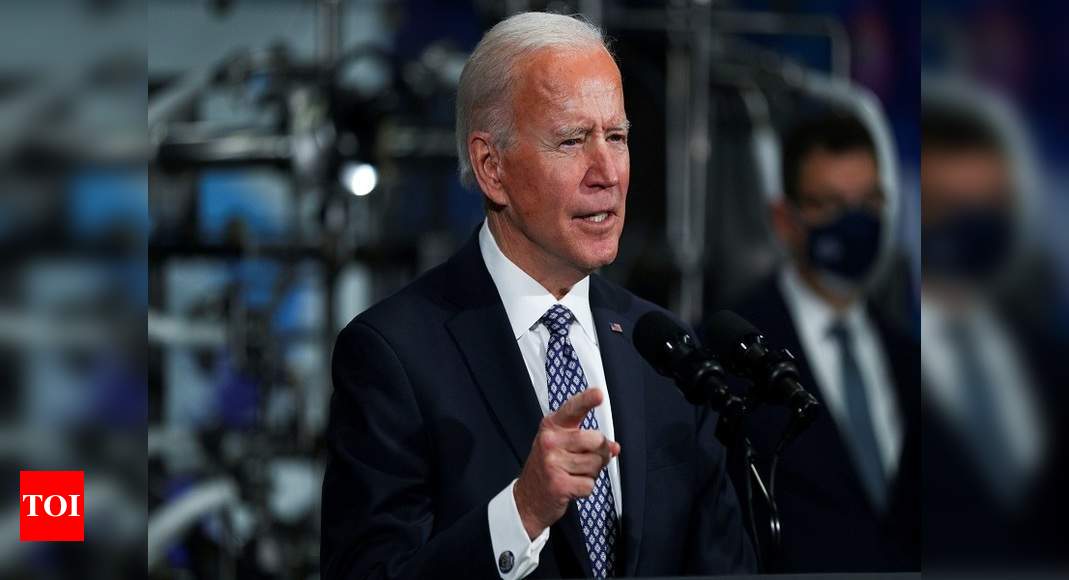 biden-believes-us-will-be-approaching-normalcy-by-end-of-this-year-times-of-india