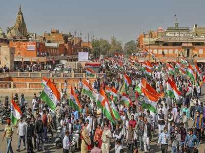 Congress takes out protest against Centre's farm laws, soaring fuel prices