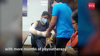 Mumbai's first hand transplant patient makes progress