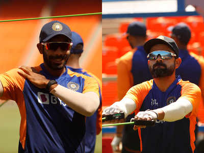 India net session: Kohli's men get used to swinging pink ball, swanky stadium