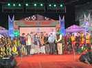 Folk artistes, who performed at Republic Day parade in Delhi, felicitated