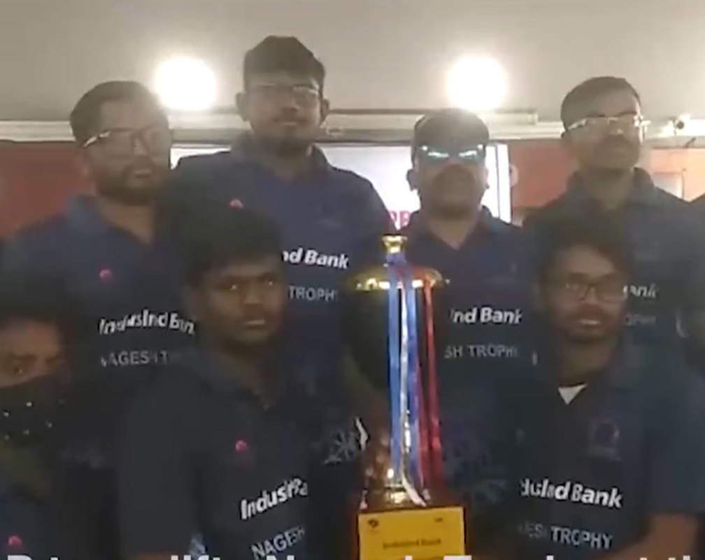 
AP team lifts Nagesh Trophy at the 3rd National T20 cricket tournament for the blind
